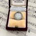 Antique Silver "Lucky" Sixpence Charm