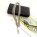 Antique Continental Silver Curb Link Guard Chain