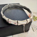 Vonk Jewellery vintage 1963 sterling silver bamboo bangle on a black box