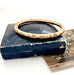 Antique Gold Fill Engraved Bangle