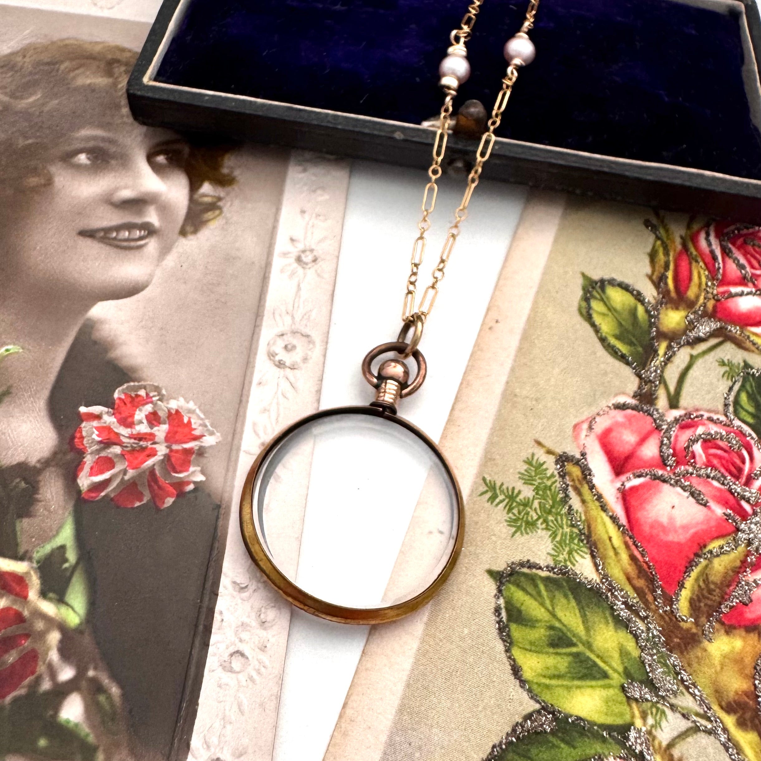 Vintage Locket Aesthetic Vintage Fashion Leather Rope Star Pendant