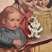 Vonk Jewellery silver teddy bear charm on an old picture of a child from a Womans Weekly magazine