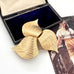 SOLD Vintage Sarah Coventry Golden Trillium Flower Brooch